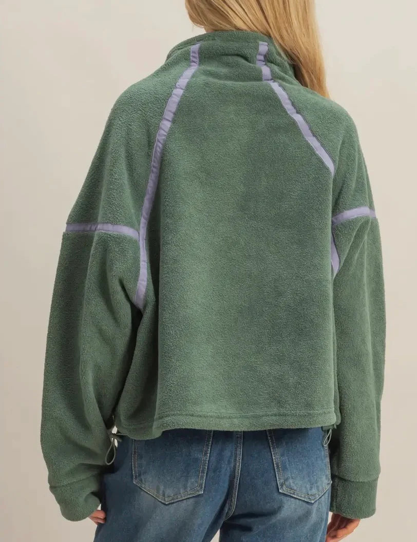 Keep It Cute Pistachio Pullover Top