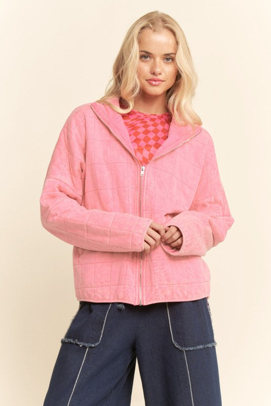 Checkmate Dusty Rose Jacket