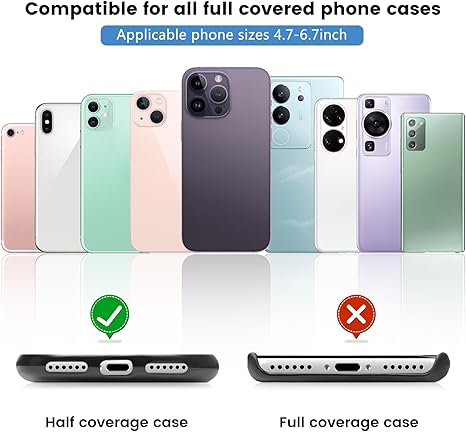 Clear Phone Lanyard Clips