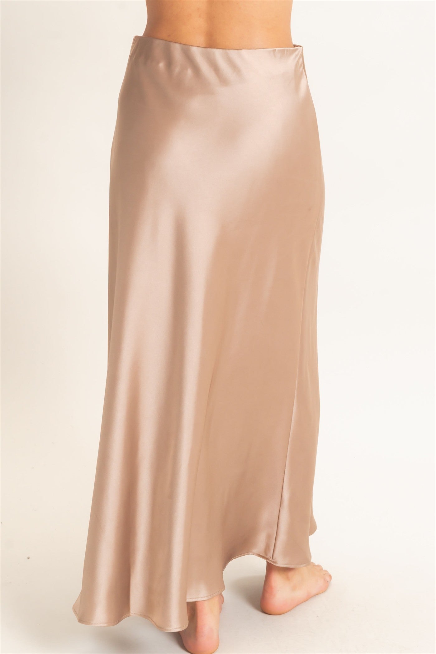 Classic Elegance Dark Taupe Skirt