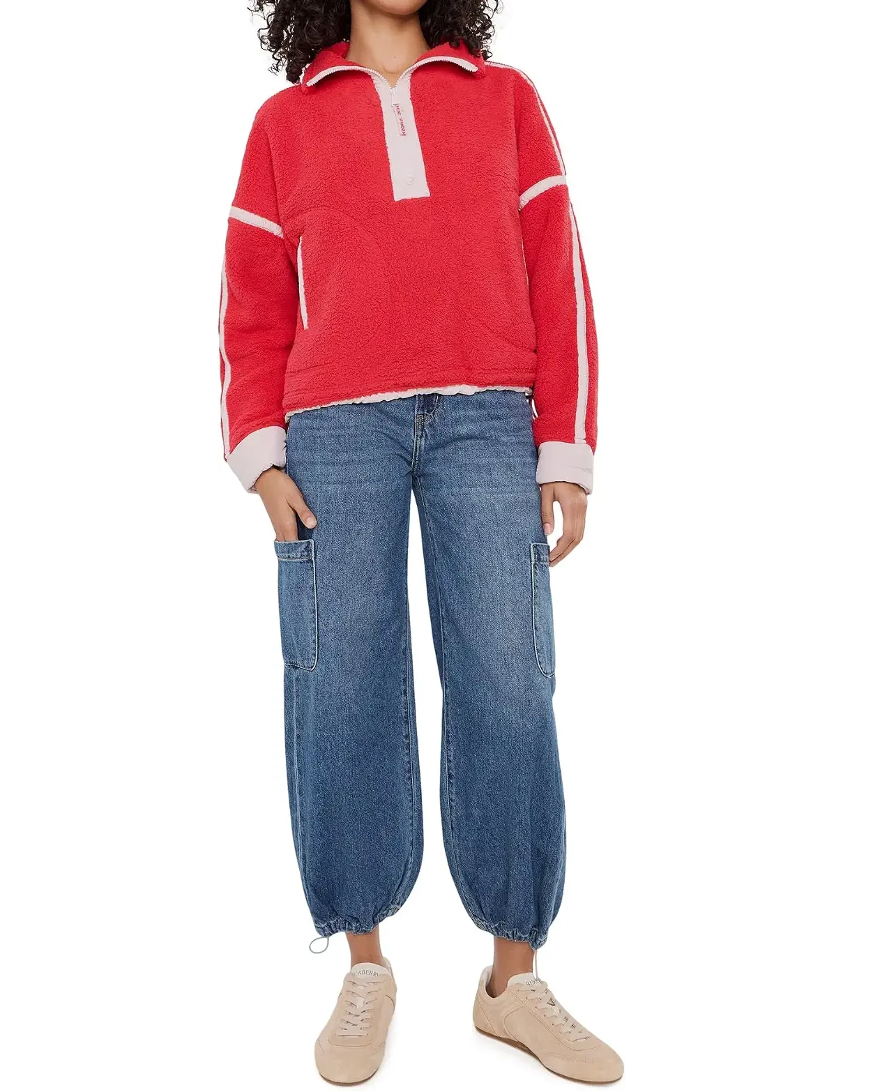 Mountain High Candy Apple 1/2 Zip Fleece