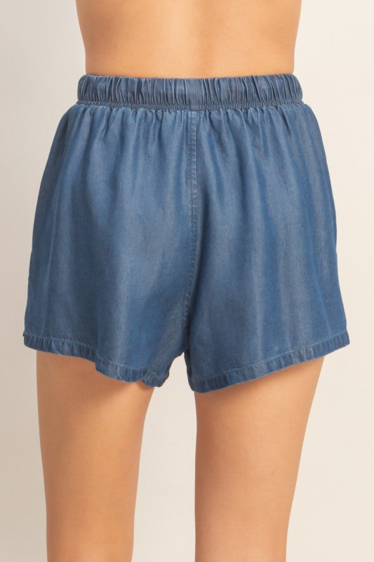 Making Choices Dark Blue Shorts