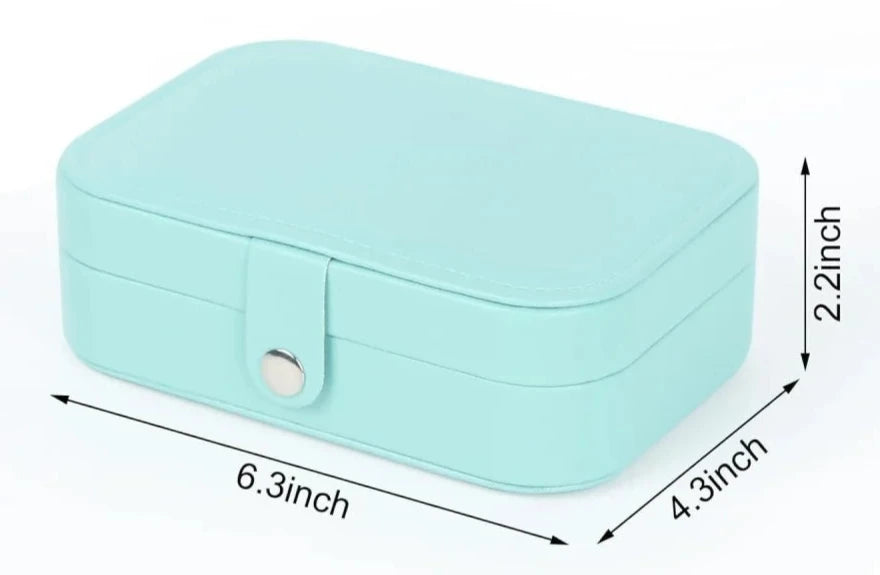 Travel Light Green Large Jewelry Box