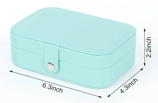 Travel Light Green Large Jewelry Box