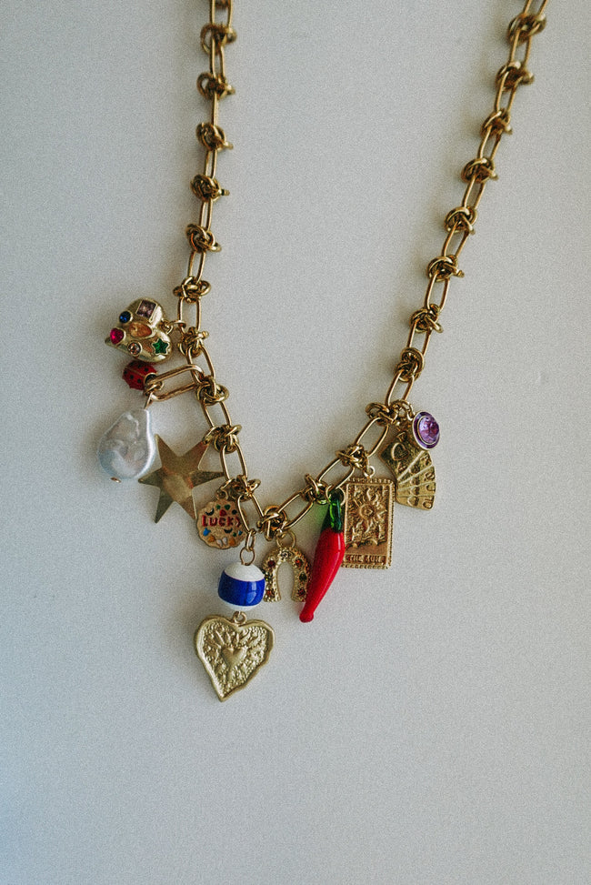 Hot Streak Charm Necklace