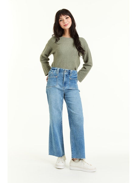 Carol Utility Pocket Wide Leg Pant