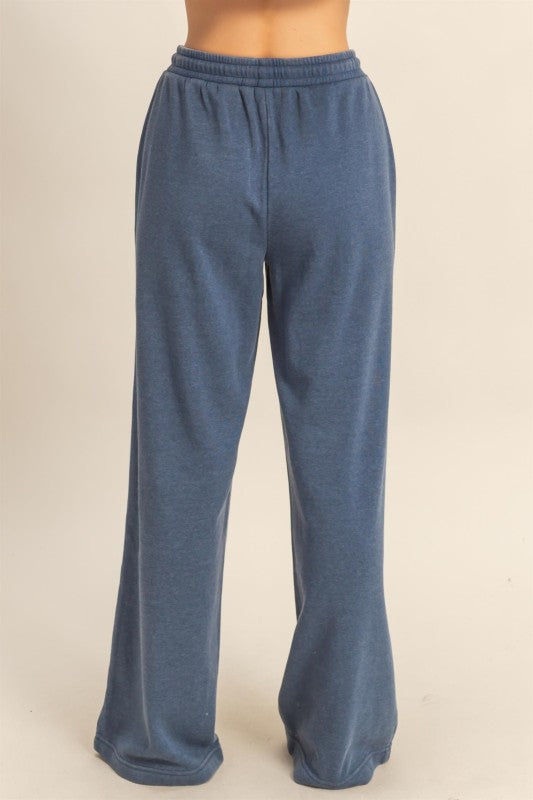There For It Dusty Navy Pants