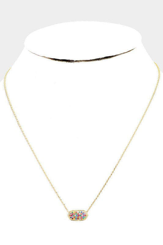 Hidden Gem Gold Necklace
