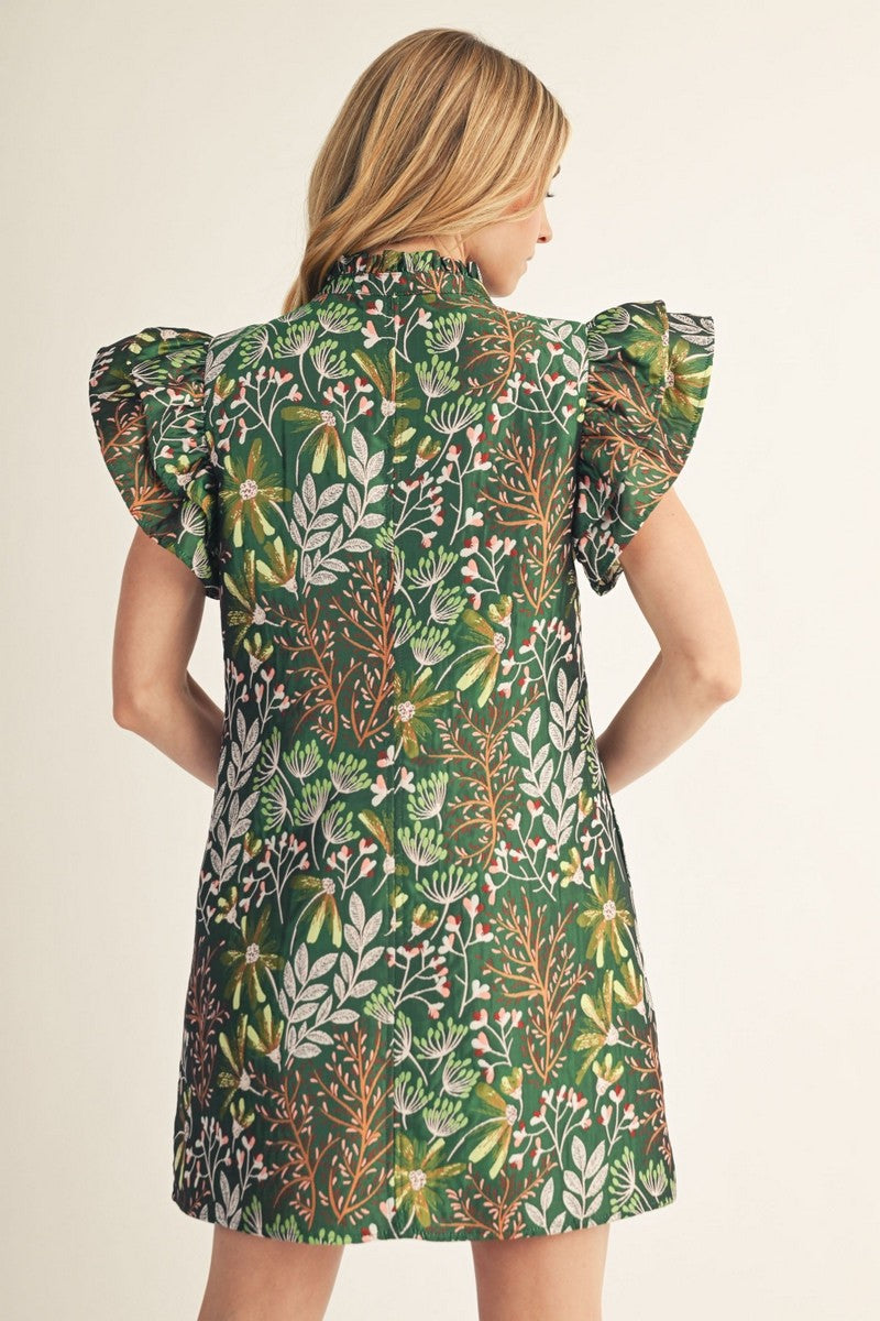 Leaving an Impression Green Dress