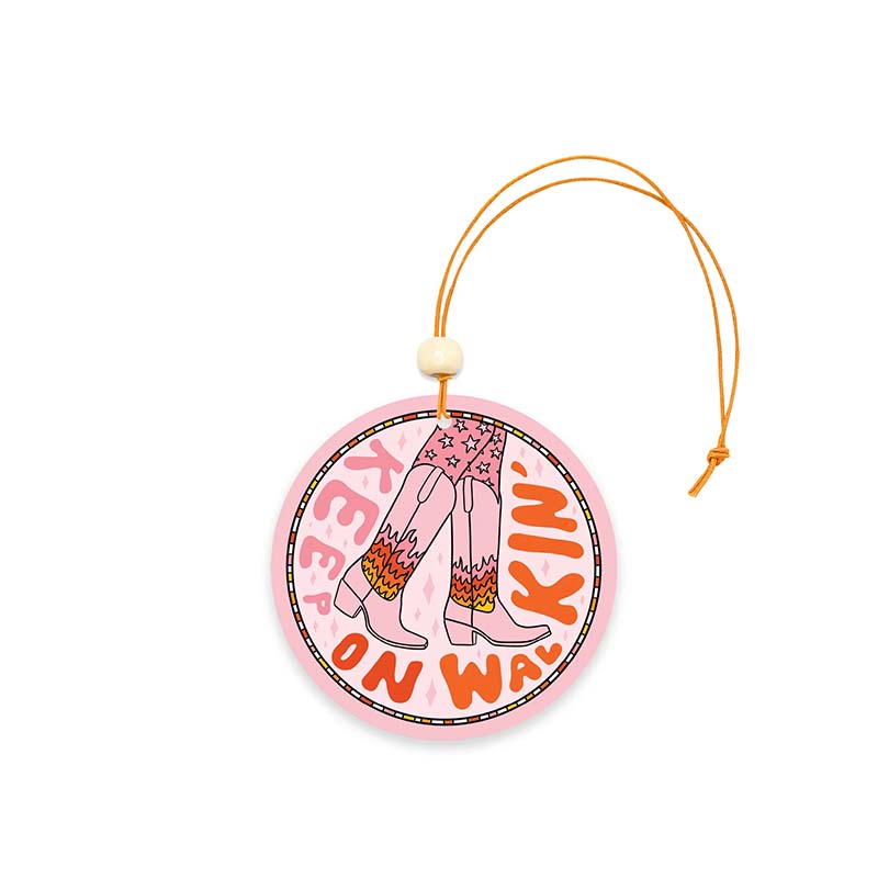 Keep On Walkin' Car Air Freshener