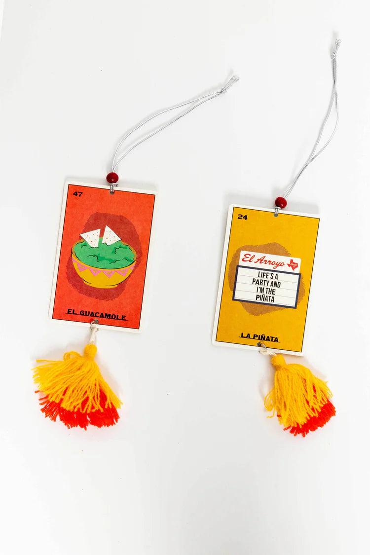 Tex-Mex Bingo Car Freshener (2 Pack) - La Pinata