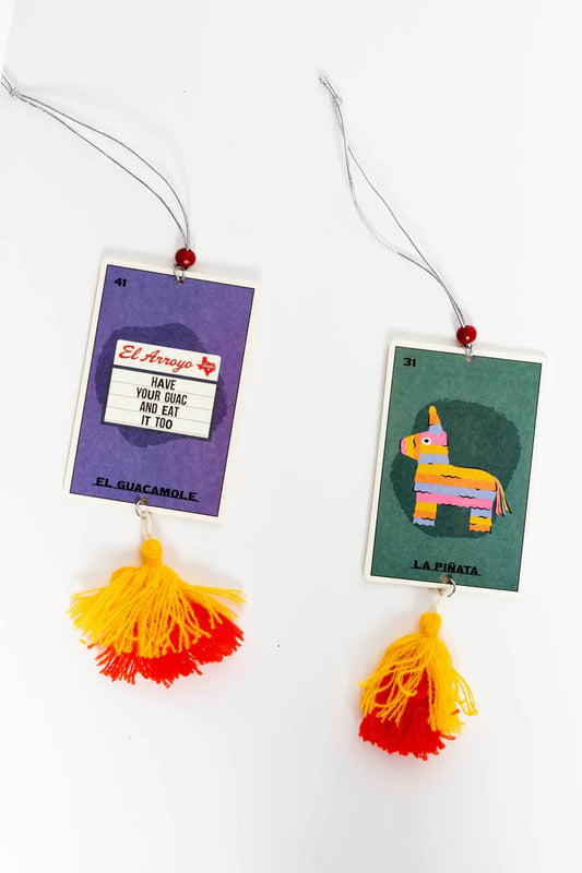 Tex-Mex Bingo Car Freshener (2 Pack) - La Pinata