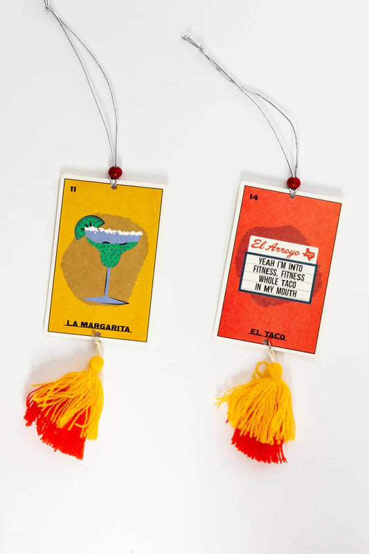Tex-Mex Bingo Car Freshener (2 Pack) - La Margarita