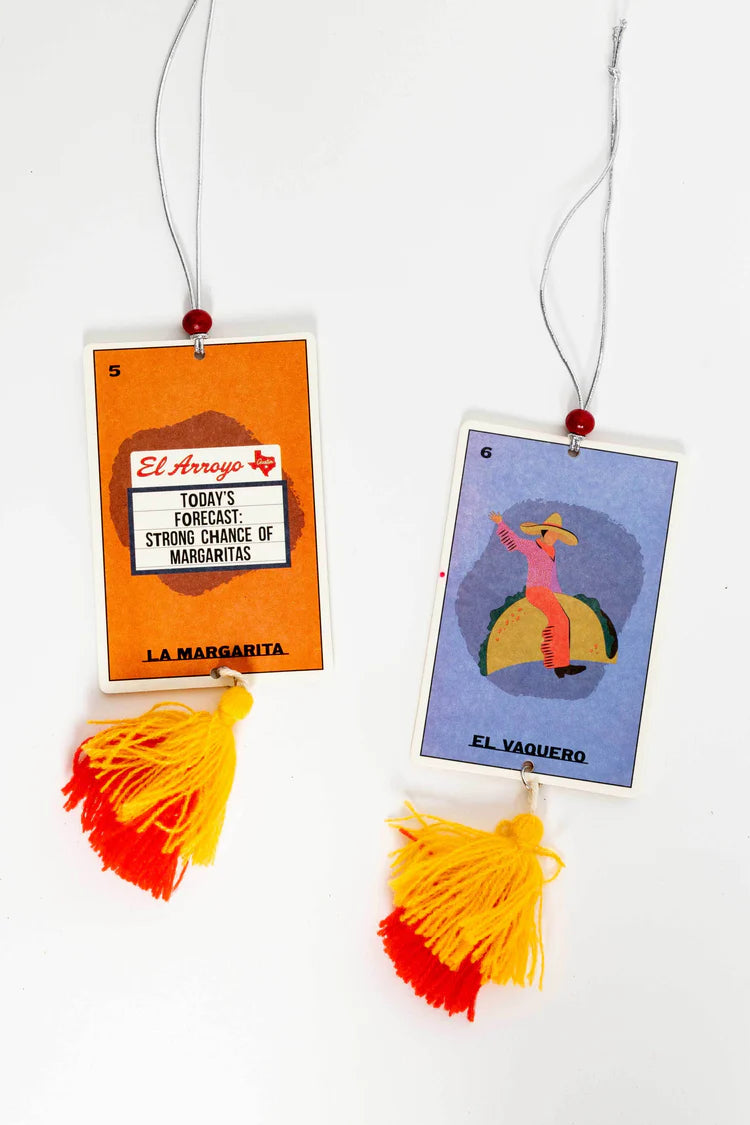 Tex-Mex Bingo Car Freshener (2 Pack) - La Margarita