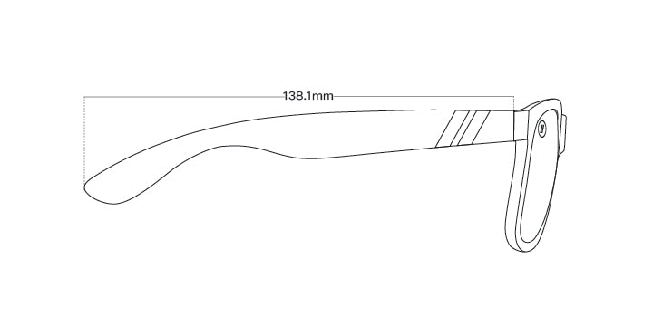 M Class X2 Crystal Wave Polarized Sunglasses