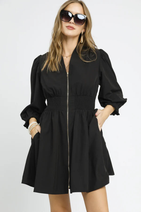 Meet Me Again Black Dress