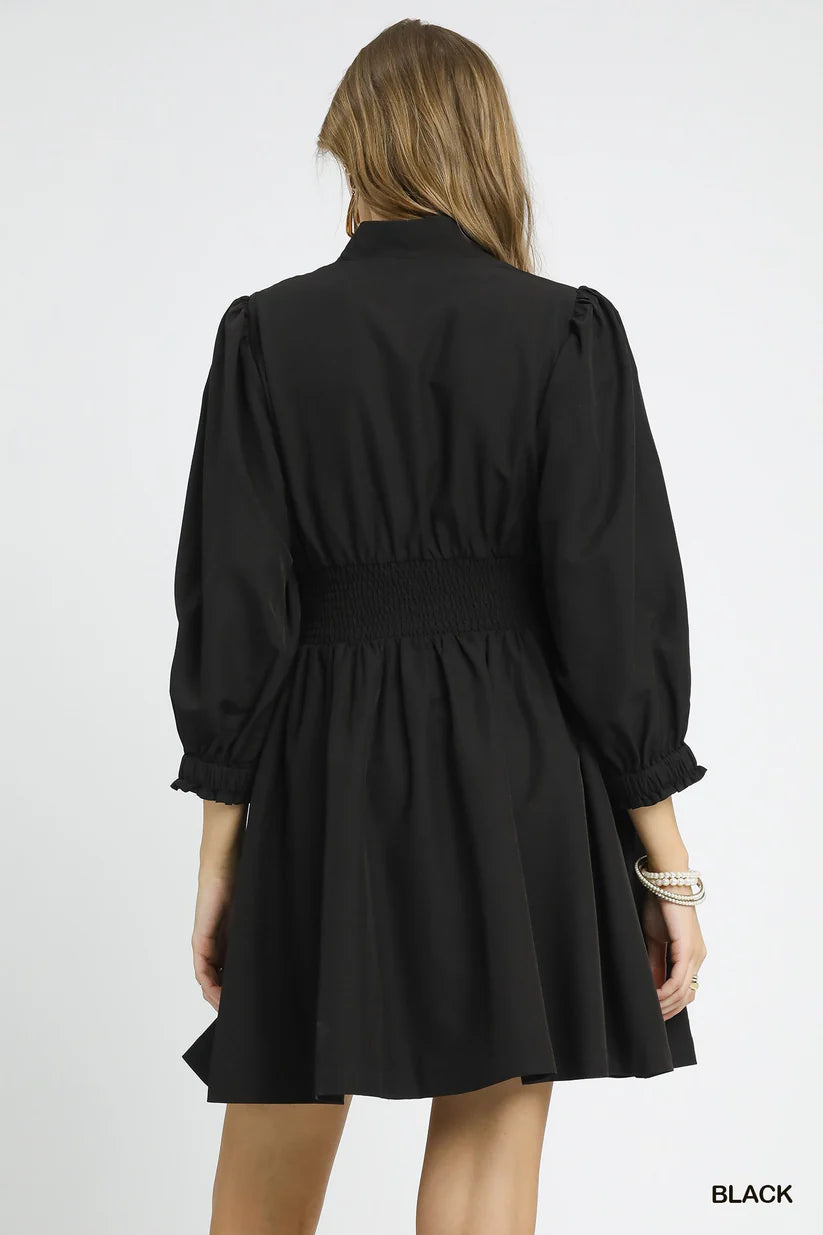 Meet Me Again Black Dress