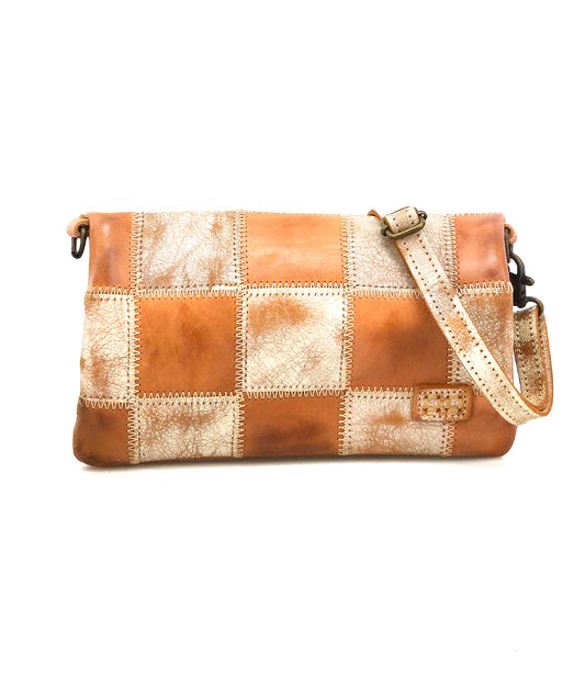 Cadence PW Tan Rustic Nectar Lux Convertible Clutch