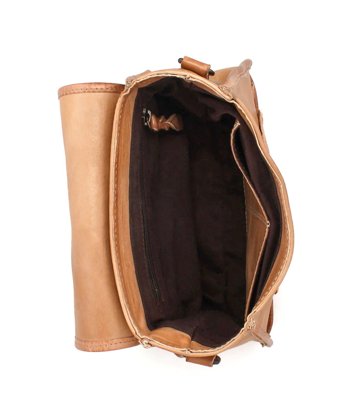 Ceremonious Oats Tan Rustic Handbag