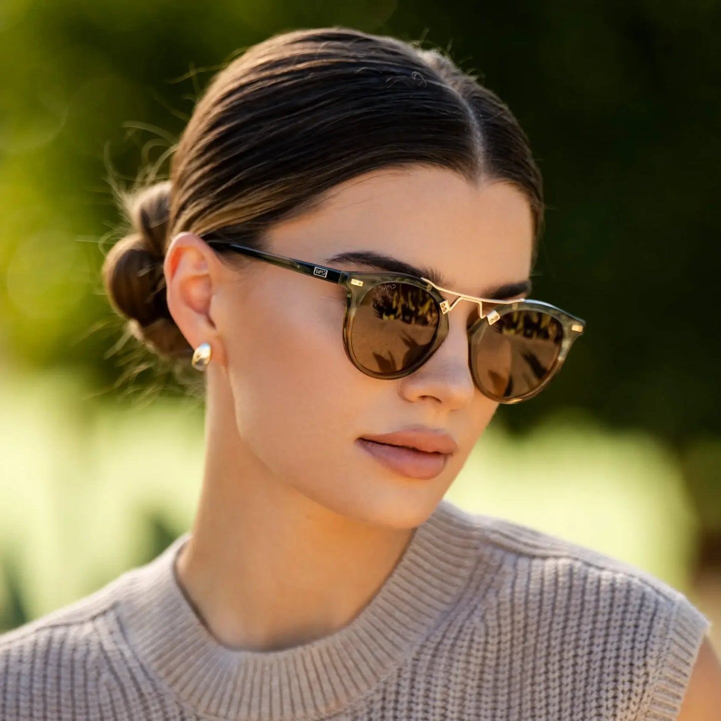 Skyler Desert Sage / Brown Gradient Polarized Sunglasses