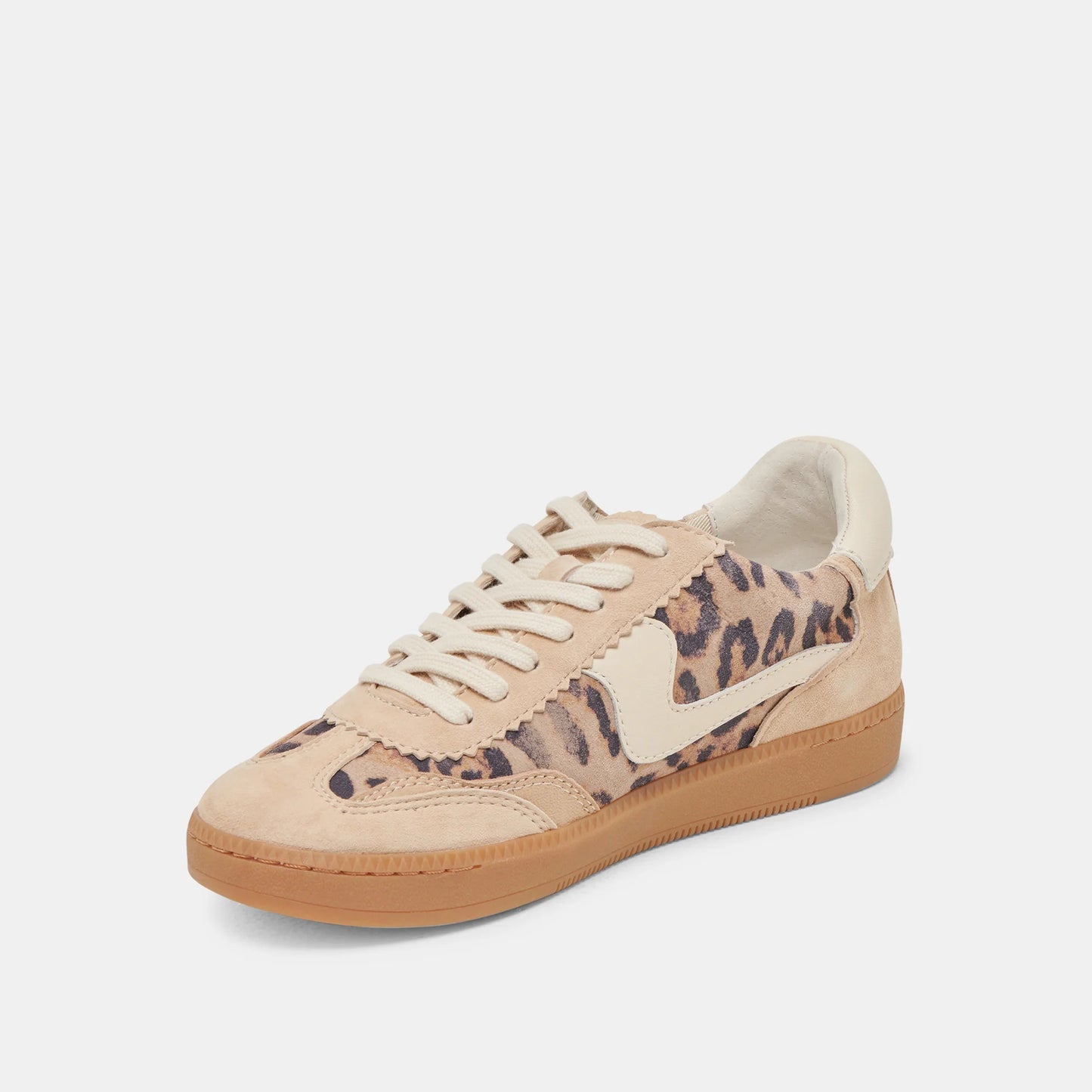 Notice Light Leopard Suede Sneakers