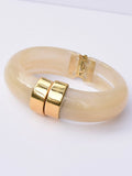White Mood Catcher Cuff Bracelets