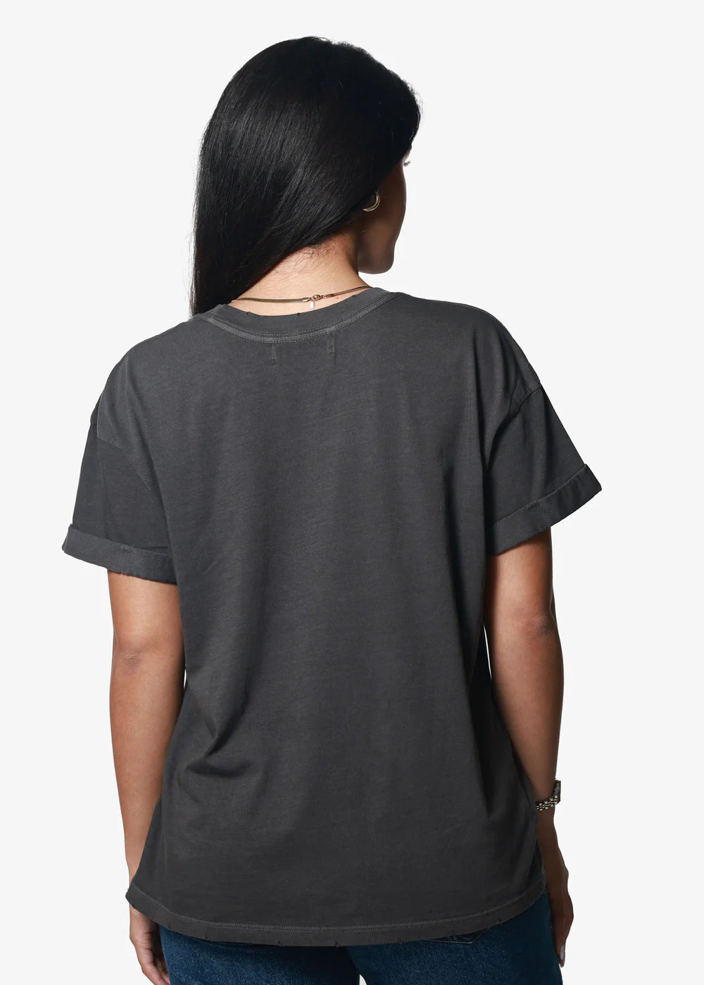 First Rodeo Vintage Black Graphic Tee