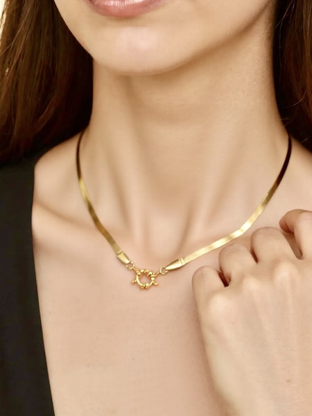 Buckle Up Clasp Necklace
