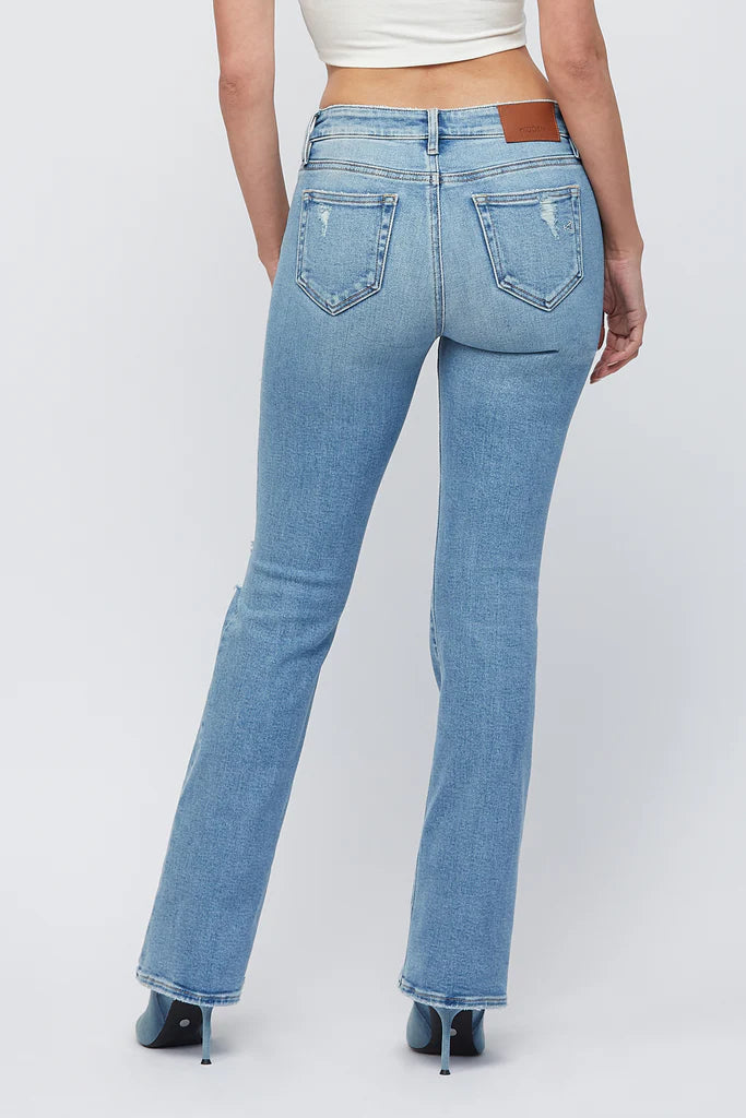 Ryan Medium Wash Mid Rise Bootcut Denim