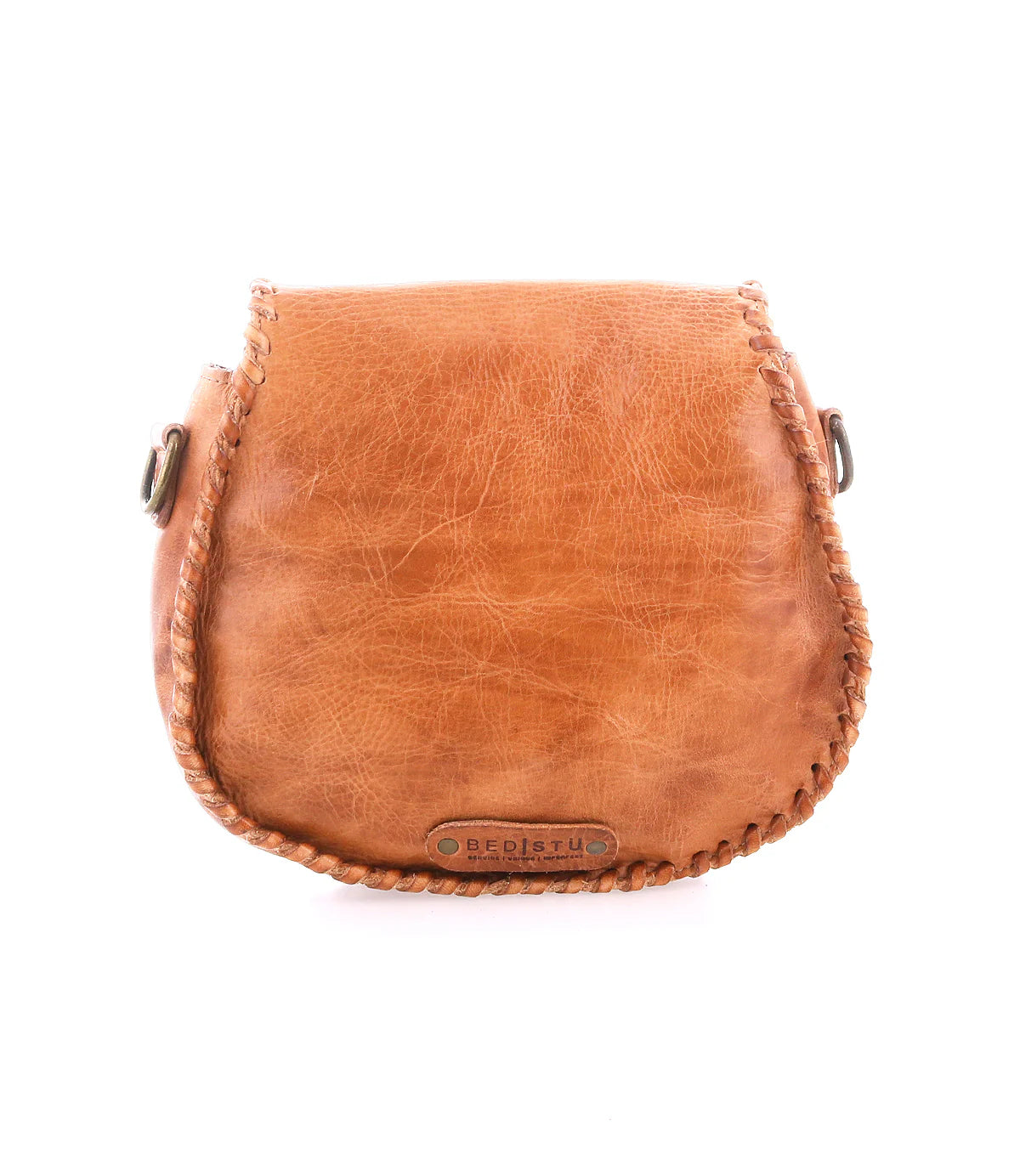 Half Moon Tan Rustic Handbag