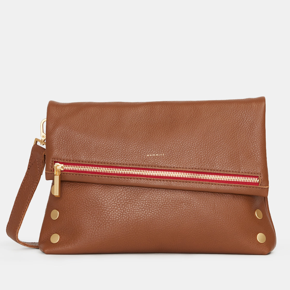 VIP Large Mahogany Pebble Handbag