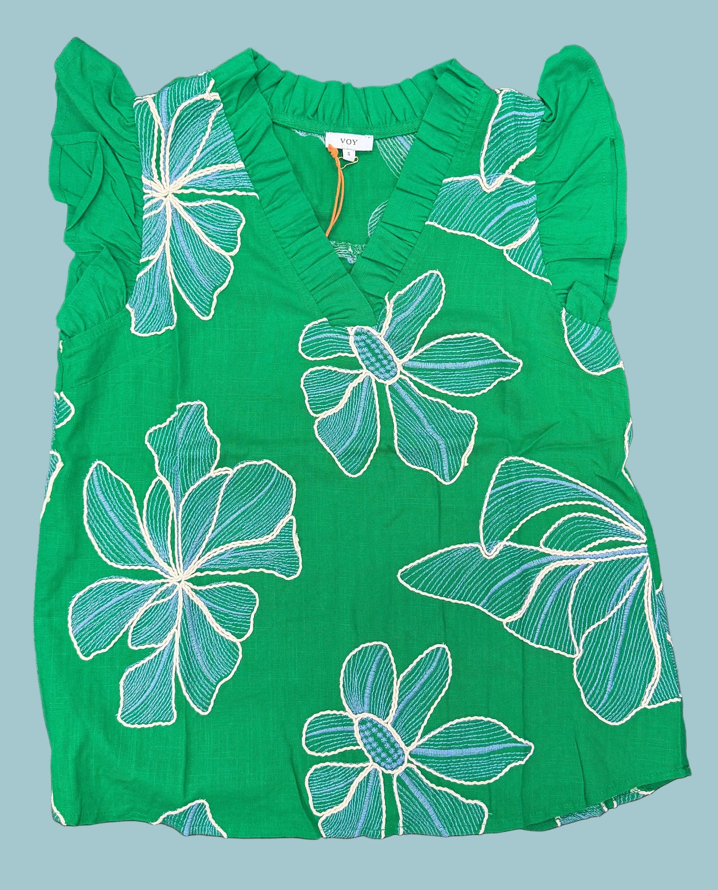 Dreaming of You Green Top
