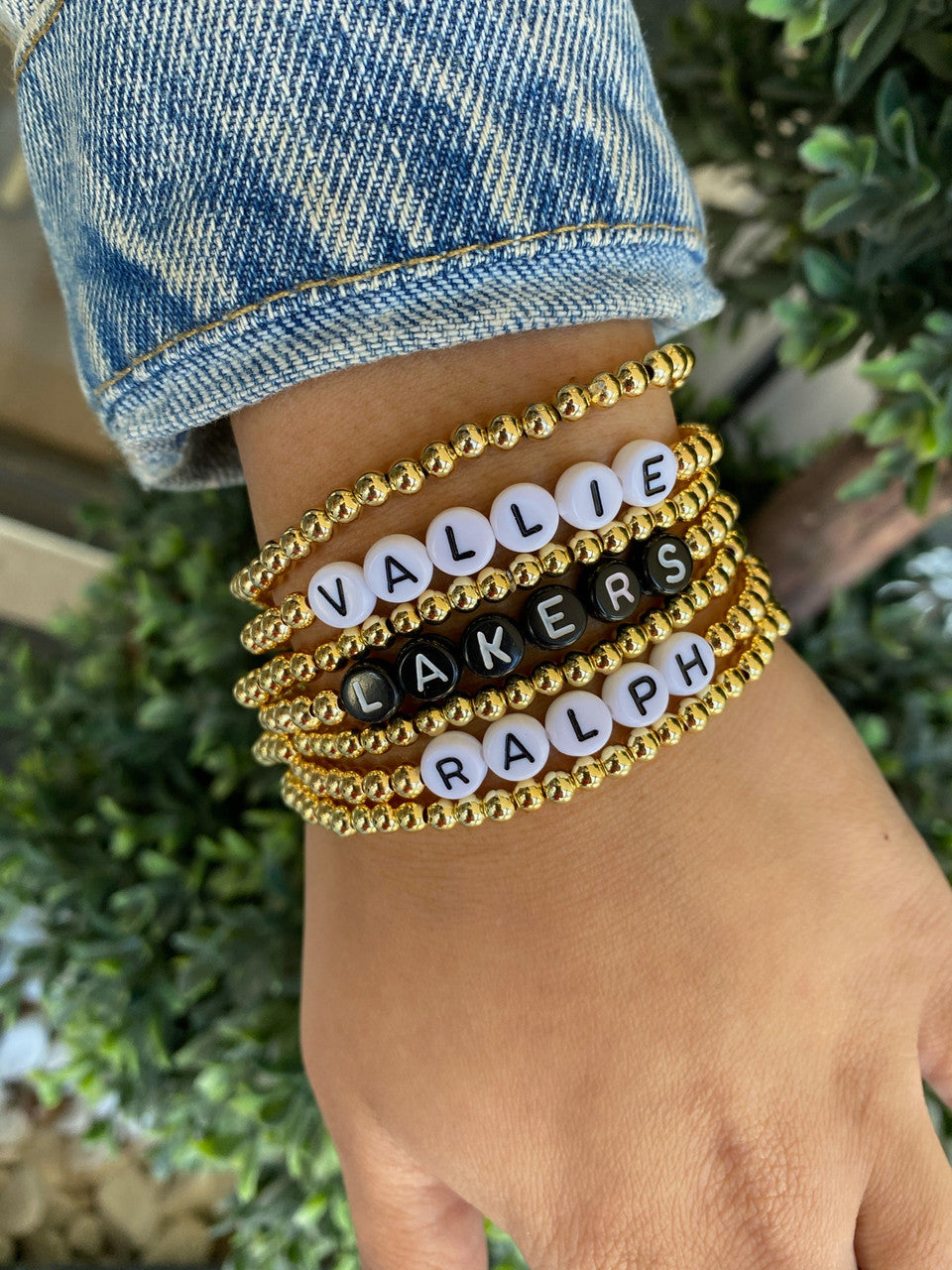 You Name It Beaded Bracelet