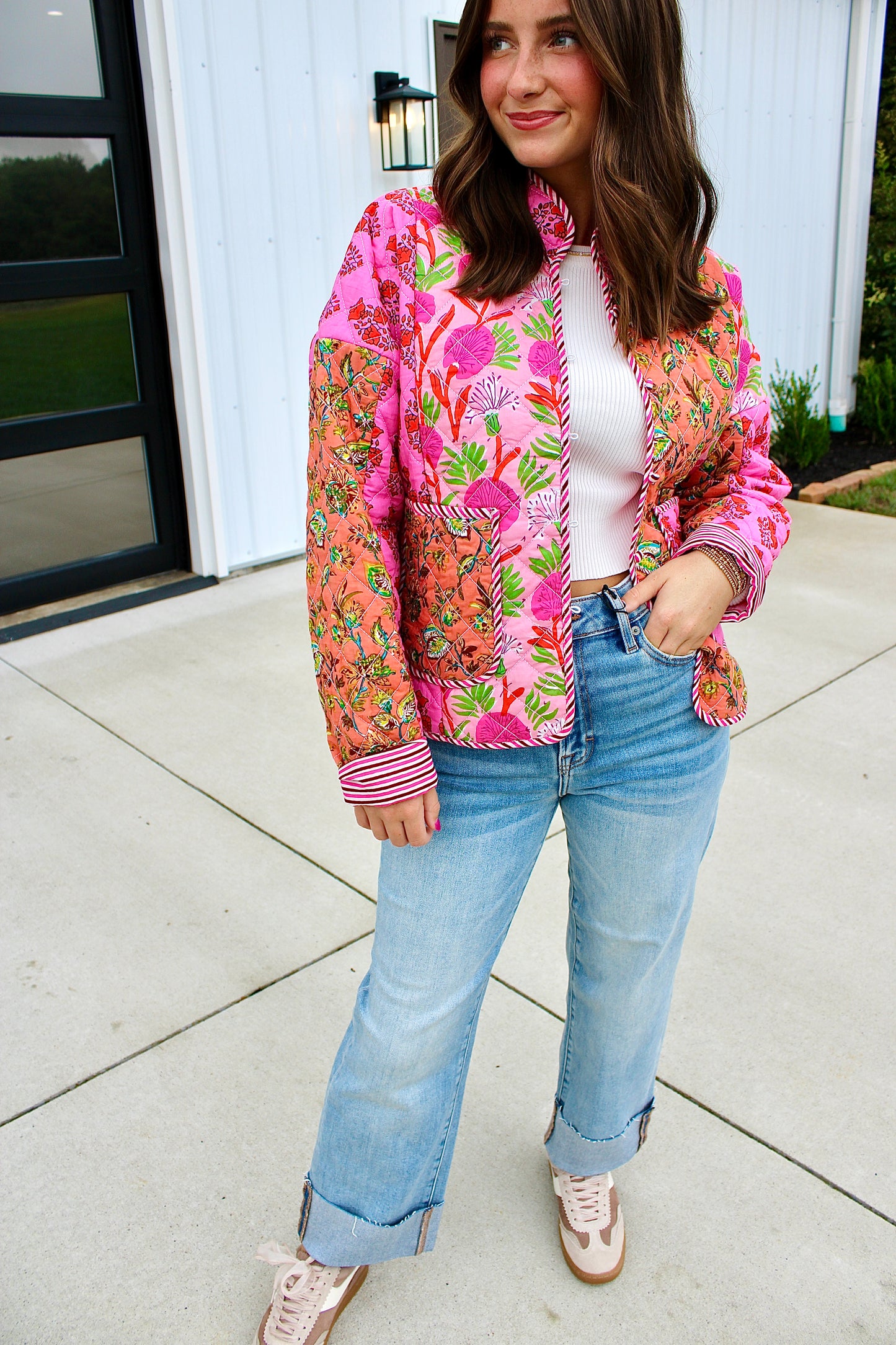 Stitched Stories Quilted Jacket