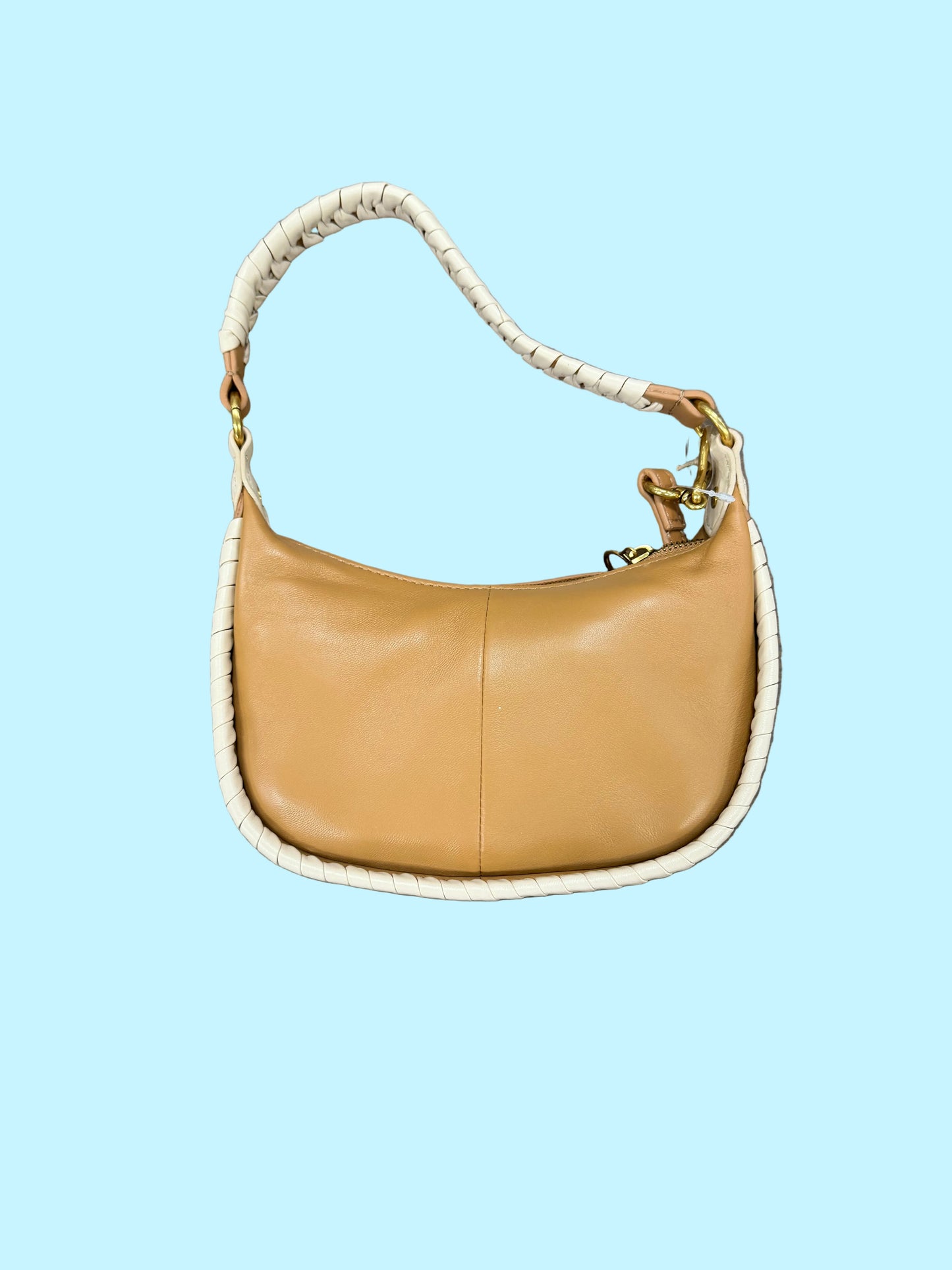 Mia Crescent Small Warm Cashew Handbag