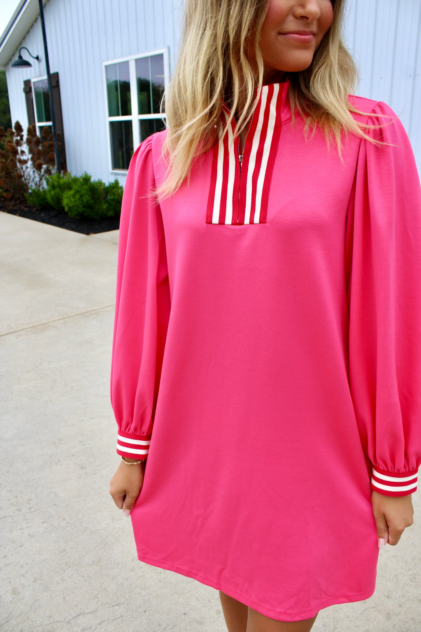 Let's Do This Hot Pink Dress