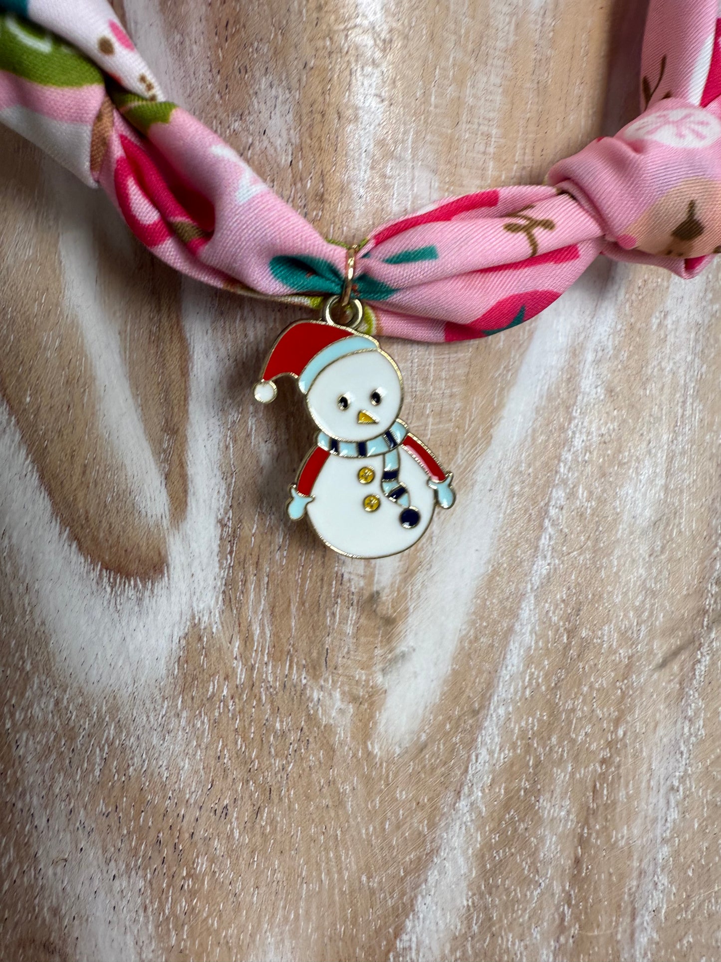 Festive Gift Scarf Necklace