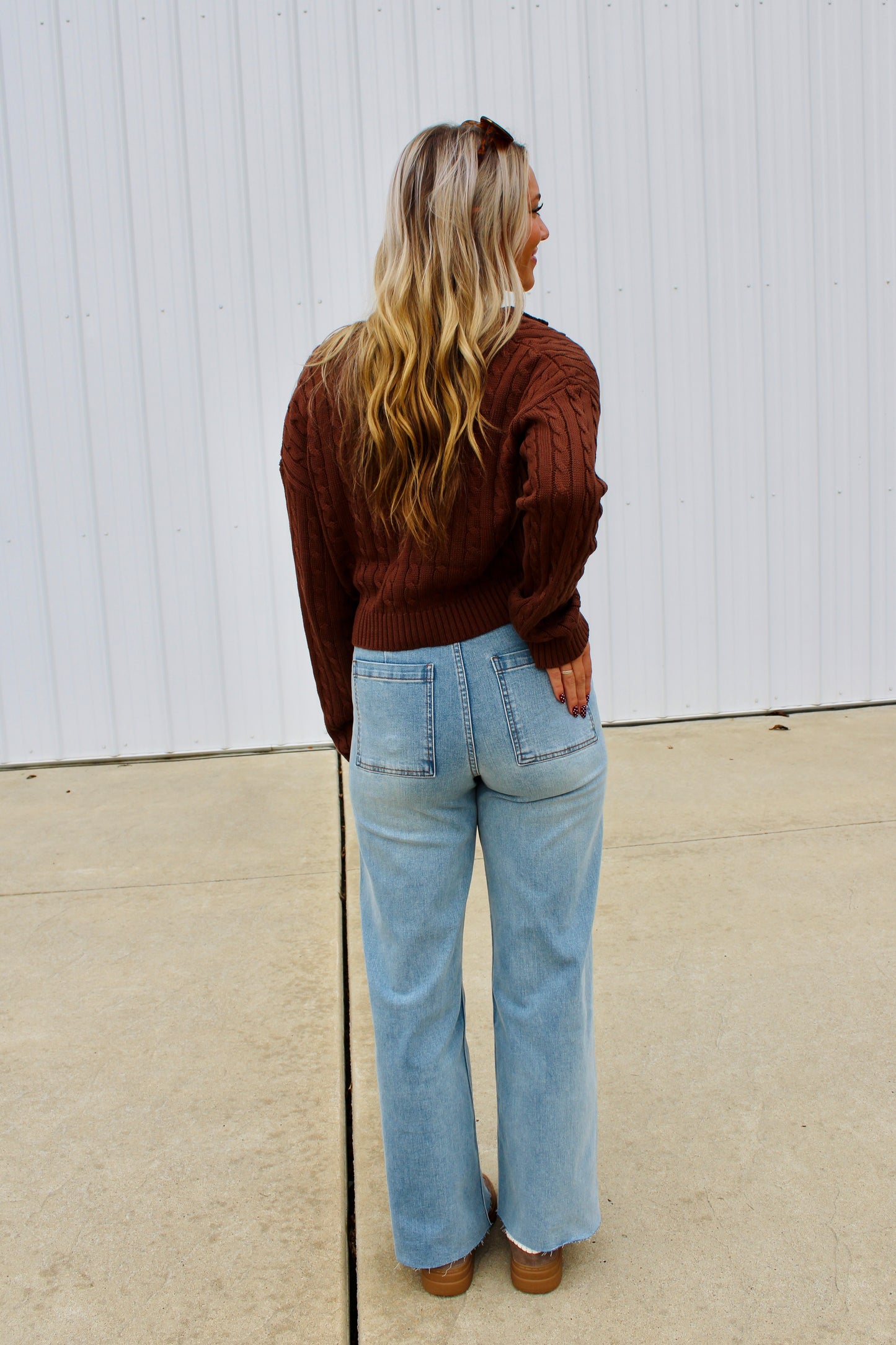 Wide Horizons Denim Pants