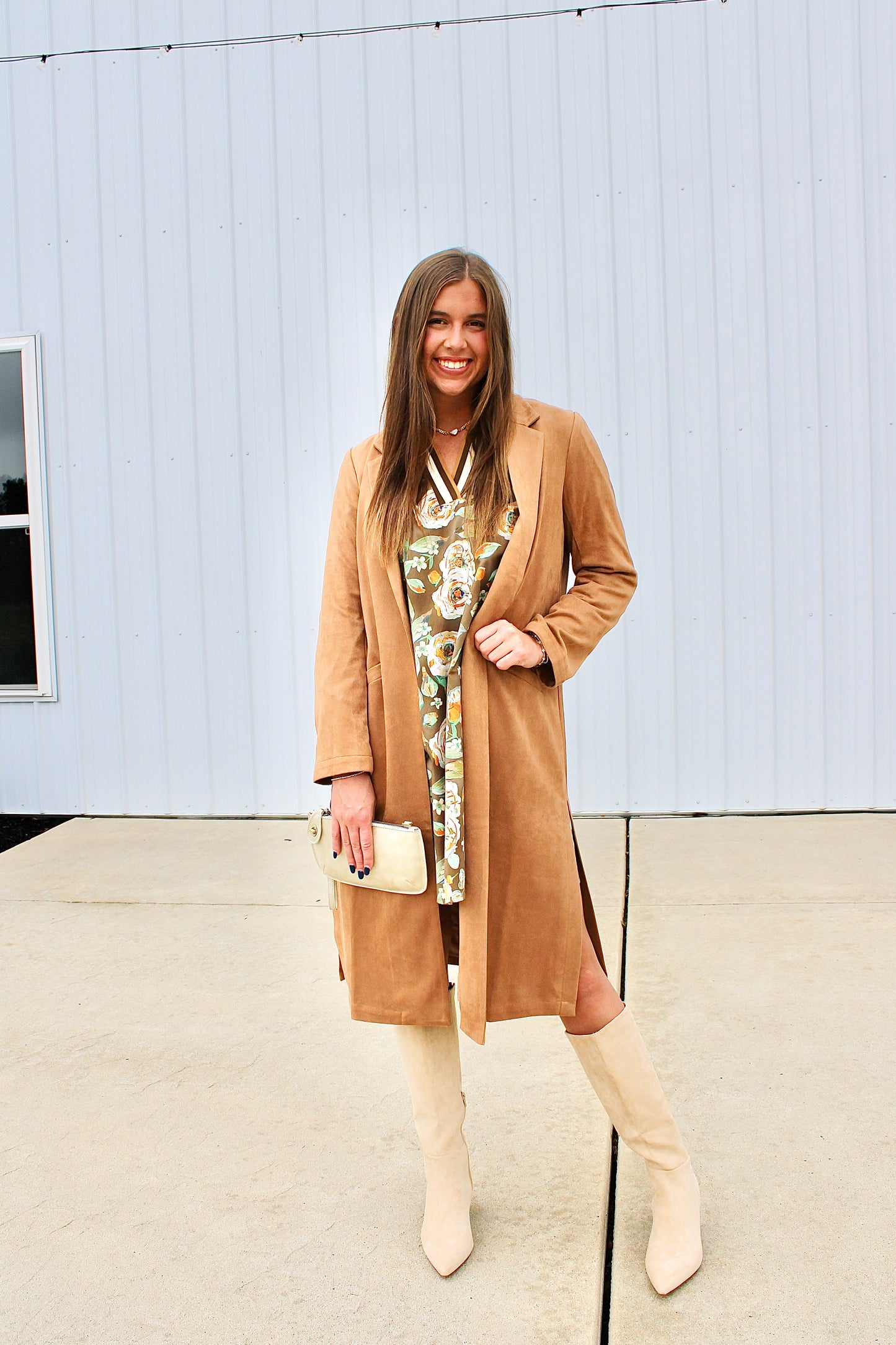 Call It Fate Camel Duster Jacket