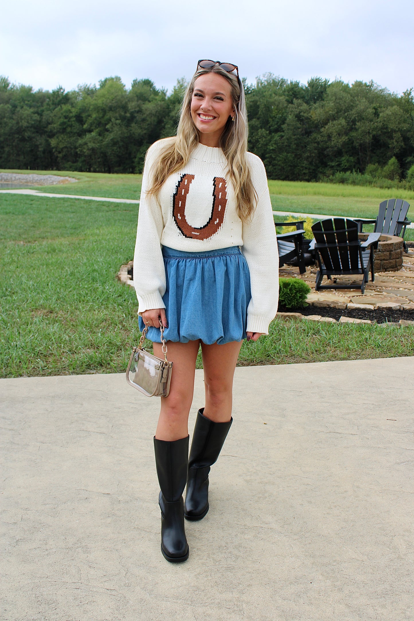 Rustic Charm Sweater