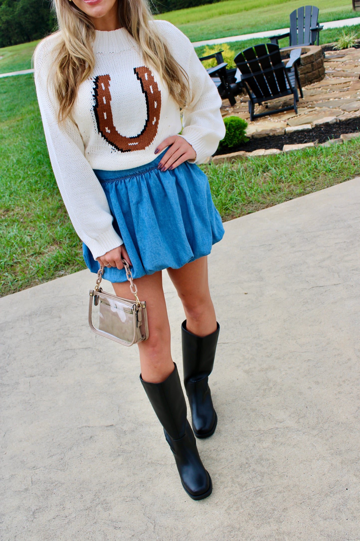 Rustic Charm Sweater