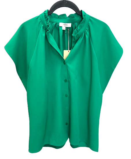 Straight To Business Green Top