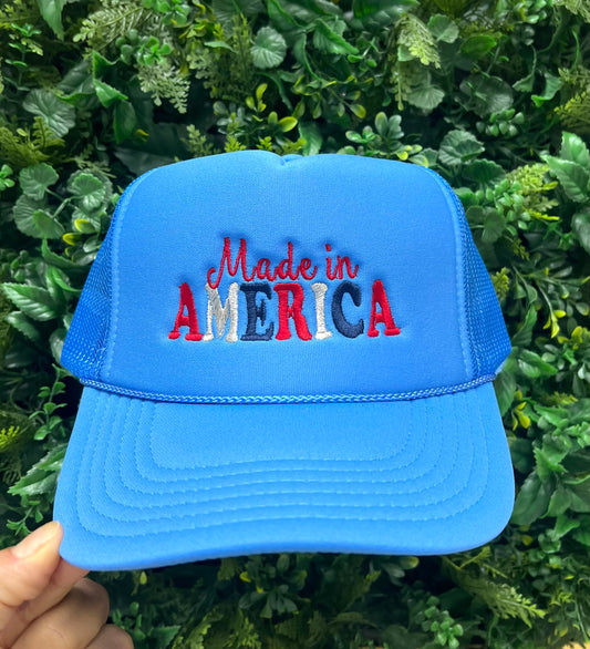 America Blue Cap