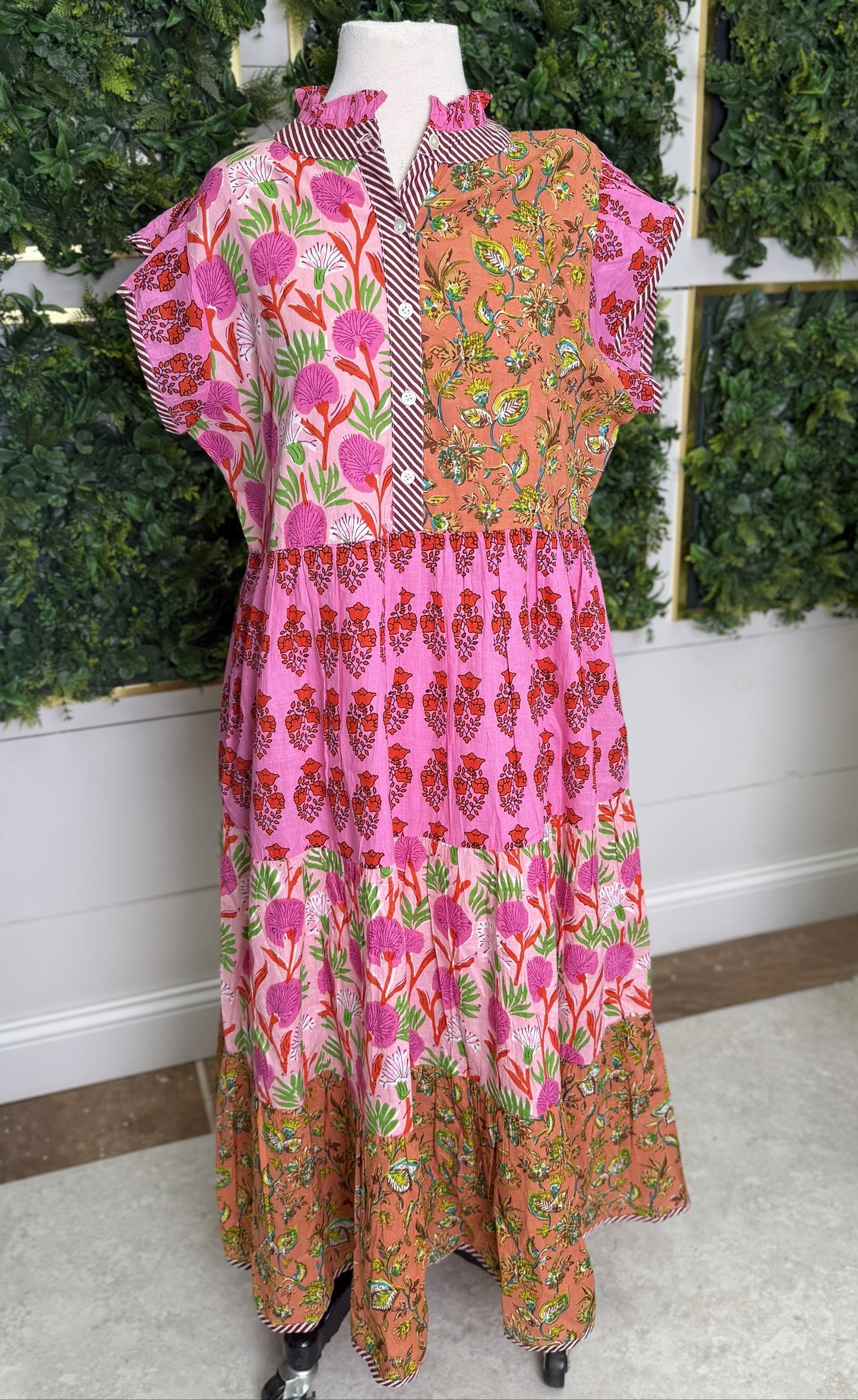 Patchwork Garden Dress