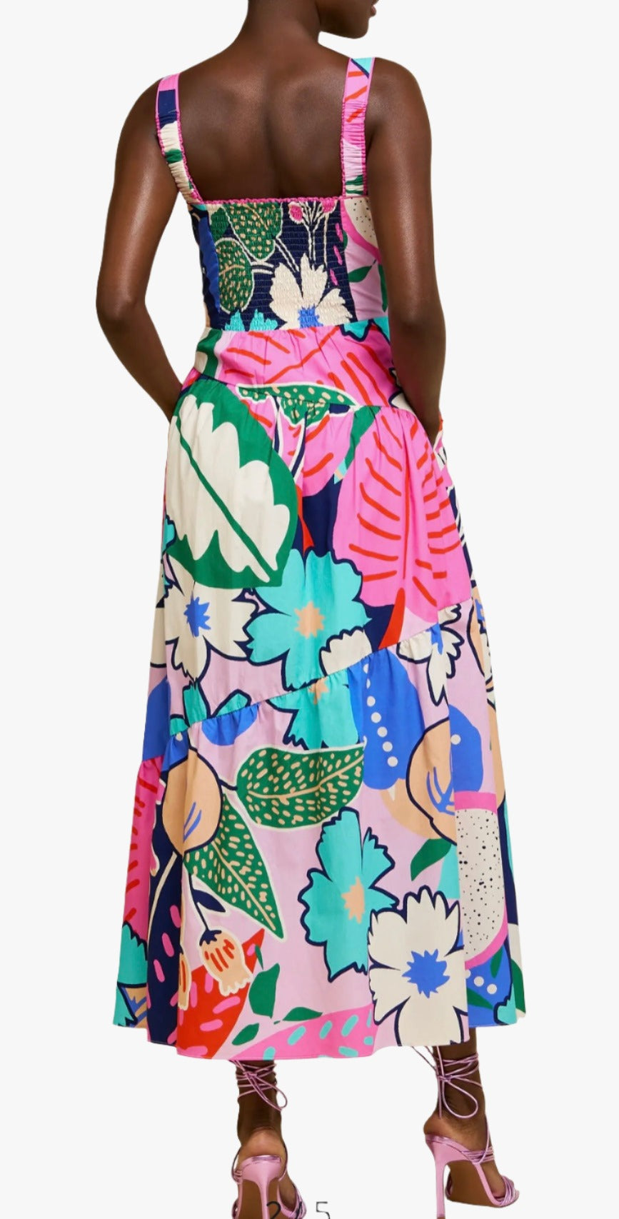 Happy to Be Off Maxi Dress