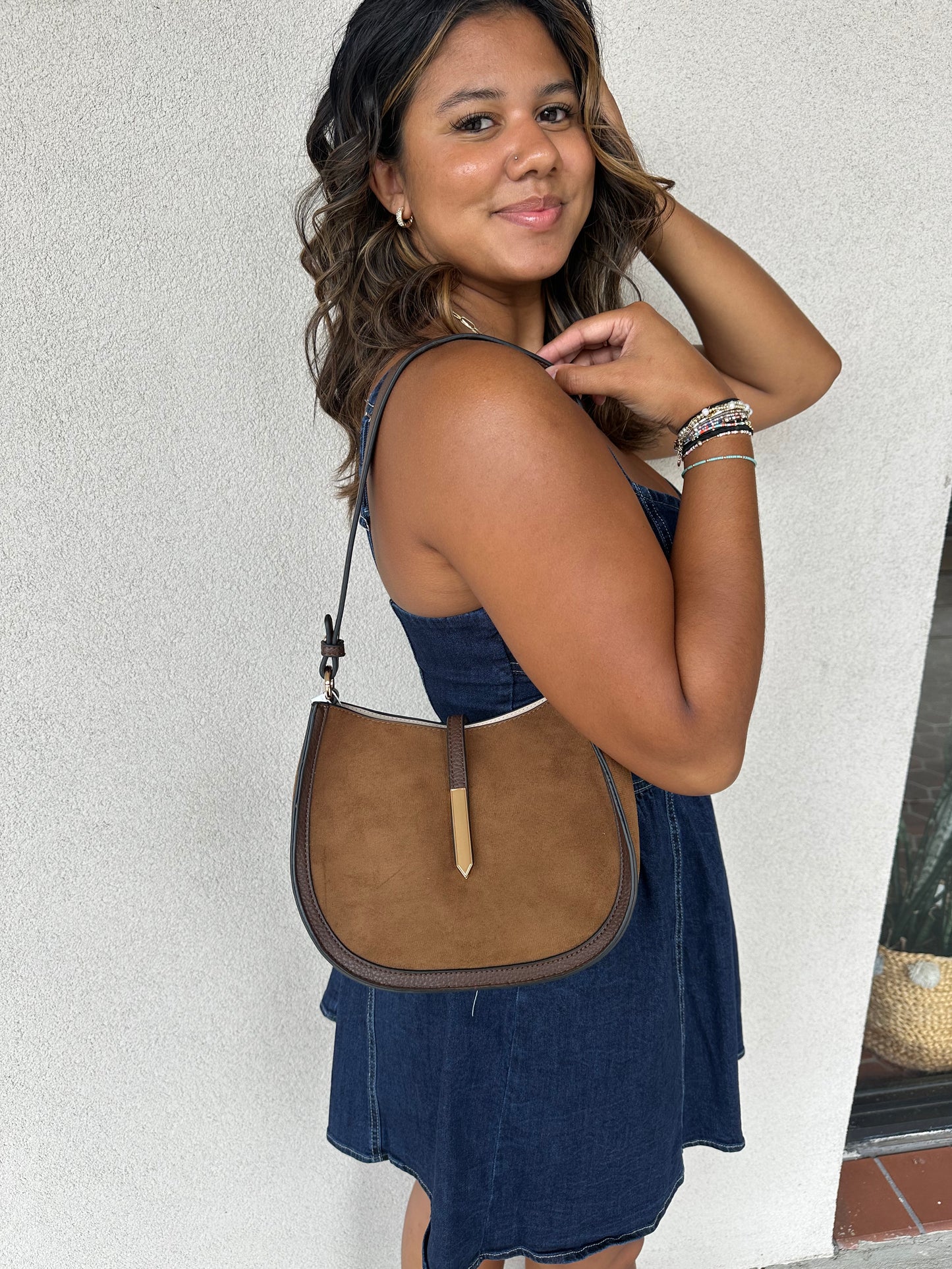 Luca Brown Handbag