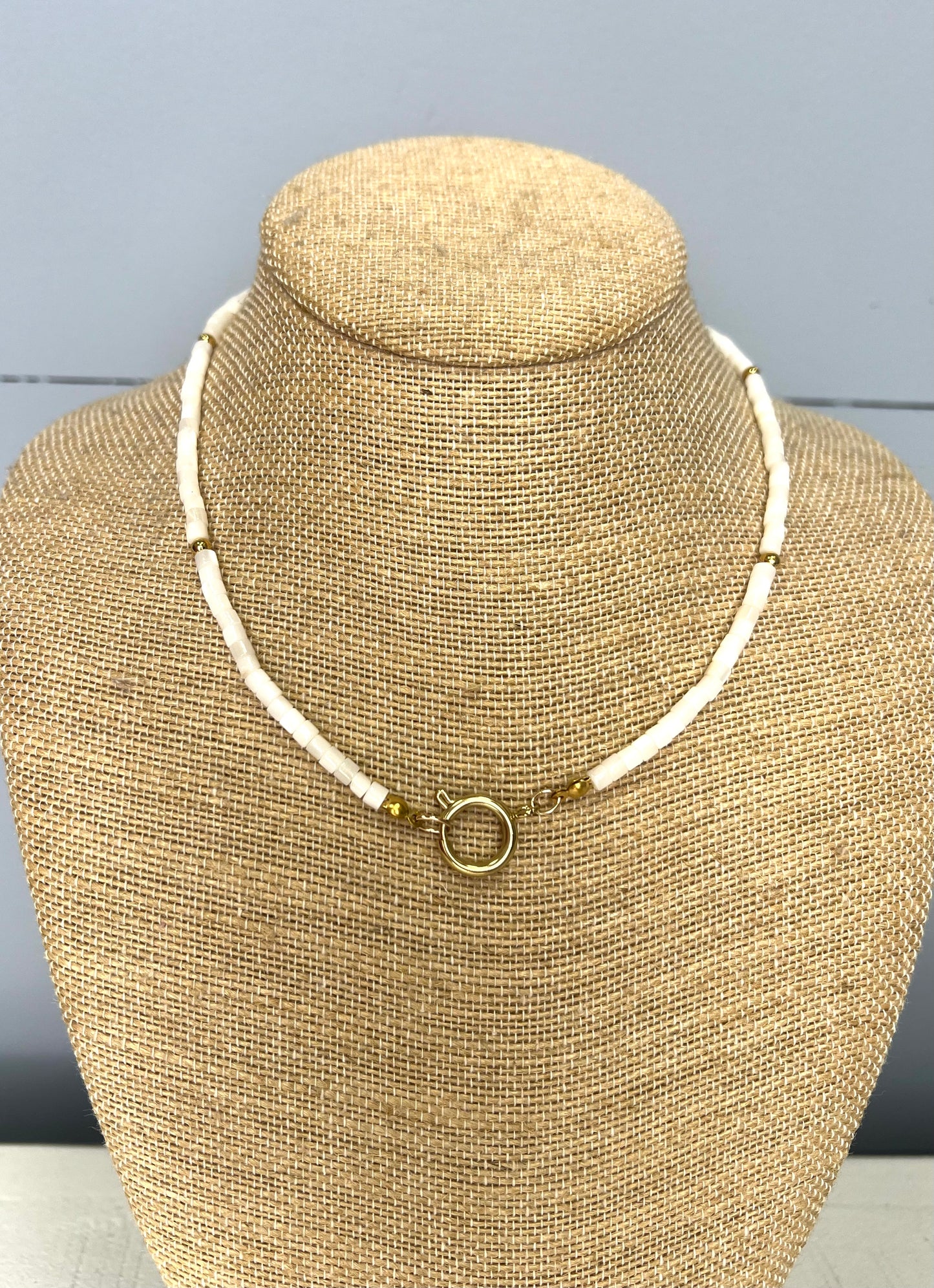 Color Me Happy White Necklace