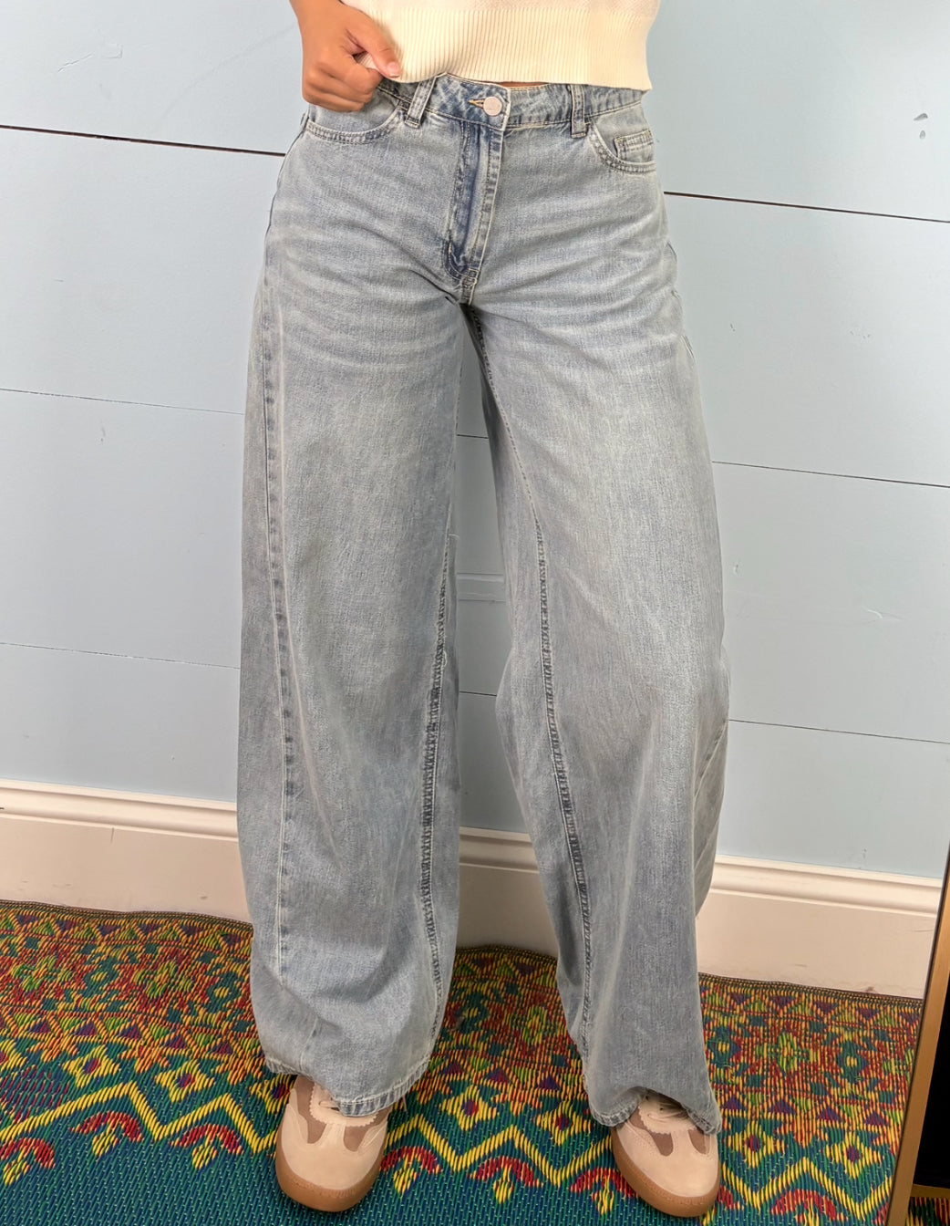 Wherever We Go Barrel Denim