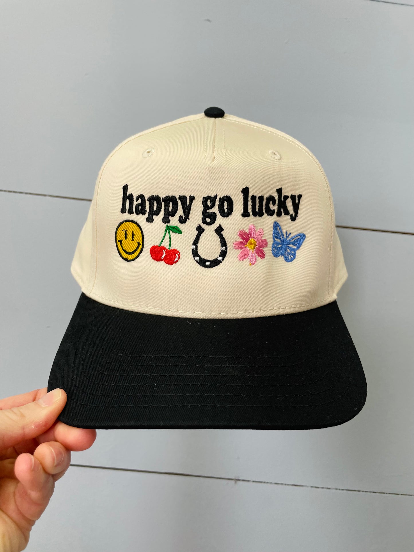 Happy Go Lucky Black Cap