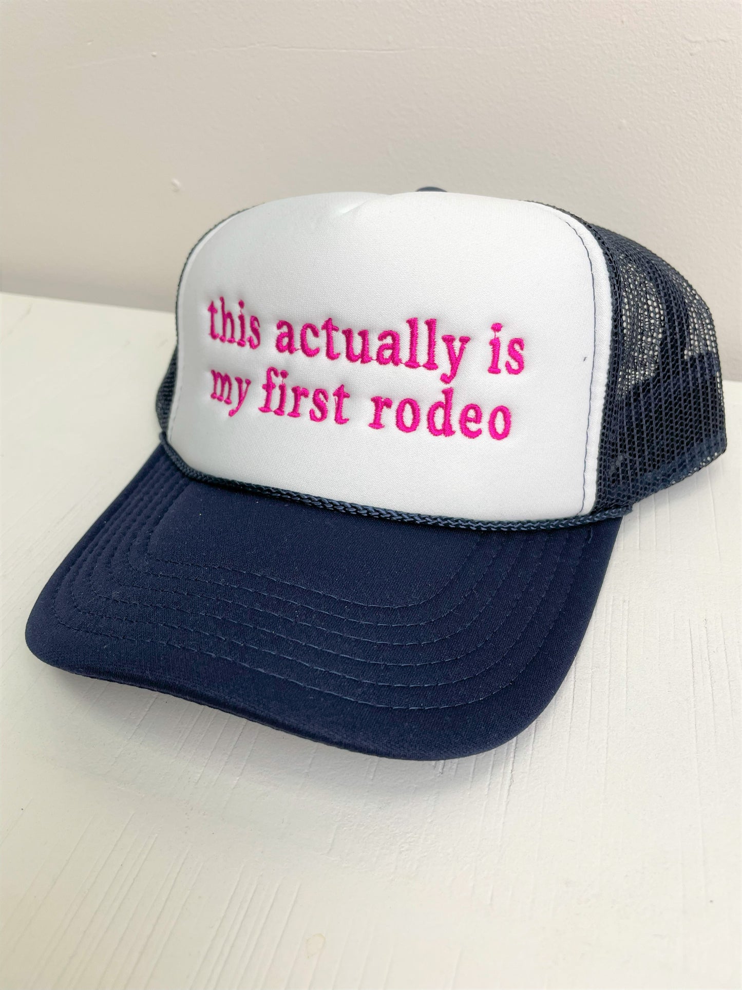My First Rodeo Navy Cap
